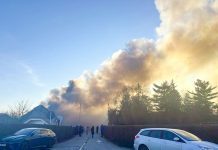 Incendiu la fabrica Fornetti de la Hodoni (video)