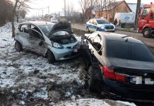 Accident cu trei victime, printre care și un minor, la Jebel