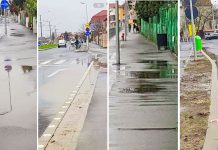 Probleme noi pe bulevardul Bogdăneștilor, proaspăt reabilitat de Primăria Timișoara
