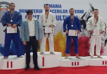 Subinspectorul Stanciu Nicolae din IPJ Timiș este medaliat cu aur în Competiția de Judo a MAI