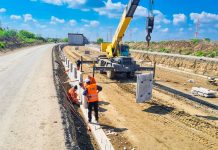 Lucrările la Centura Timișoara Sud au ajuns la stadiul de 80% (foto)