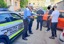 Bărbat depistat de polițiștii locali după ce a condus fără permis și a încălcat mai multe reguli rutiere, încercând apoi să dea vina pe un prieten