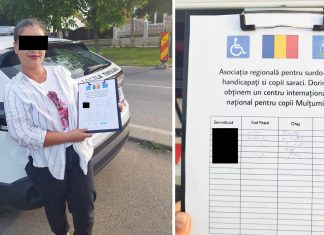 Atenție cui oferiți bani! Încă o persoană depistată de polițiștii locali practicând cerșetoria prin solicitarea de bani în numele unei asociații