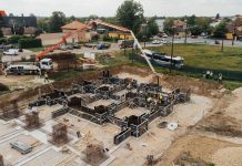 Progres vizibil pe șantierul noului stadion construit de Primăria Timișoara