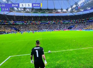 Bravo România! Un egal cât o victorie în meciul cu Slovacia ne califică de pe primul loc în grupă!