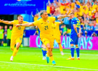 R-O-M-Â-N-I-A, ole, ole, oleee! Victorie URIAȘĂ, cu 3-0, a tricolorilor în fața Ucrainei la Euro 2024