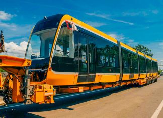 Al doilea tramvai Bozankaya galben a ajuns la Timișoara