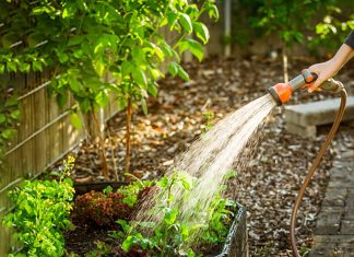 Apa din rețea nu este pentru udatul grădinilor!