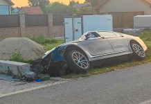 Primarul din Sacoșu Turcesc, încarcerat în mașină, în urma unui accident cu mașina condusă de un șofer beat în comuna edilului (foto)