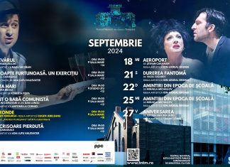 Începe stagiunea 2024 – 2025 la TNTm. Ce spectacole sunt programate luna aceasta