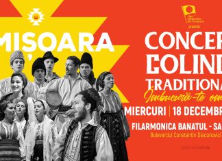 Concertul de colinde „Îmbucură-te, om bun!” la Timișoara