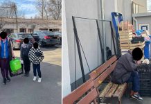Acțiunile împotriva cerșetoriei continuă – patru persoane ”înghețate” și o femeie care își ținea copiii în frig, la cerșit, depistate de polițiștii locali în ultima săptămână