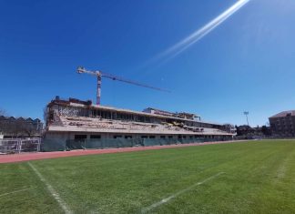 GALERIE FOTO Cum arată lucrările la tribuna de 10 milioane de euro a stadionului „Știința” din Timișoara. Anul acesta ar putea să fie gata