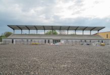 Baza sportivă construită de Primăria Timișoara, pe strada Mircea cel Bătrân, a ajuns la jumătatea execuției