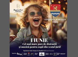 Copiii primesc acces gratuit la distracție la Banaton Fest Timișoara: 3.000 de vouchere oferite de Consiliul Județean Timiș