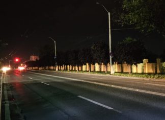 Calea Aradului în beznă – iluminatul stradal s-a oprit (foto)