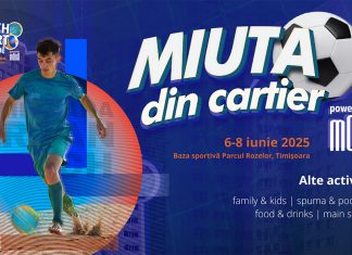 Fotbalul de cartier se mută pe nisip: „Miuța din cartier” revine în iunie, la Sport Beach Festival Timișoara