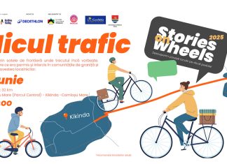 Povești de graniță și biciclete: tur cultural între Comloșu Mare și Kikinda