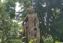 FOTO Povestea statuii “Hungaria”, unul dintre cele mai discrete monumente de for public din Timișoara