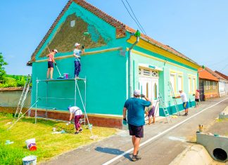 Color the Village 2025: 30 de case renovate în Grădinari, cu ajutorul a peste 400 de voluntari
