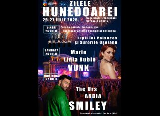 Zilele Hunedoarei 2025: trei zile de muzică, tradiții și spectacole în inima orașului