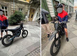 Adolescent de 17 ani prins în Timișoara pe o motocicletă electrică neînmatriculată și fără permis