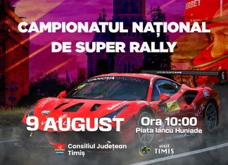 Timișoara devine capitala motorsportului urban: Super Rally revine în forță pe 8-9 august