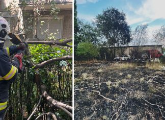 Peste 140 de intervenții în weekend pentru pompierii timișeni