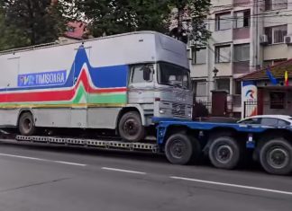 Primul car color al Televiziunii Române, care a fost mutat în 1994 la Timișoara, a rămas istorie