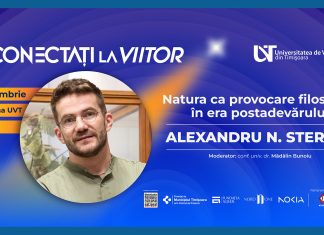 De la jungla Amazonului la Aula Magna UVT: Un dialog despre adevăr și știință cu exploratorul Alexandru N. Stermin