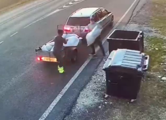 DRDP Timișoara: parcările de pe DN 6 nu sunt rampe de gunoi! Imaginile de la Izvin au fost trimise Poliției Recaș (video)