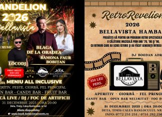 GRANDElion și RetroRevelion: Bellavista anunță două concepte spectaculoase pentru noaptea dintre ani