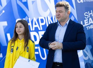 Angela Cozma, campioana europeană din Moravița, premiată de Universitatea de Vest din Timișoara