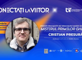 Cristian Presură aduce Universul mai aproape de Timișoara: conferință despre descoperirile telescopului James Webb