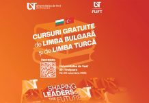 UVT oferă cursuri gratuite de limba turcă și bulgară pentru comunitatea din Timișoara