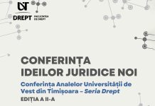 Cercetători și magistrați de prestigiu participă la conferința Facultății de Drept UVT din 14 noiembrie