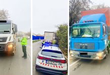 Zeci de amenzi pentru camioane în Timișoara: șoferii au ignorat restricțiile de tonaj (foto)