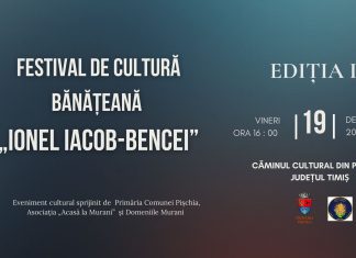 Pișchia găzduiește prima ediție a Festivalului de cultură bănățeană „Ionel Iacob-Bencei”