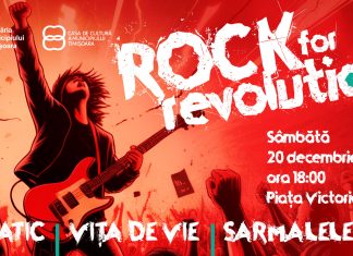 De la balconul Operei la scena din Piața Victoriei: Rock for Revolution, simbol al Timișoarei libere