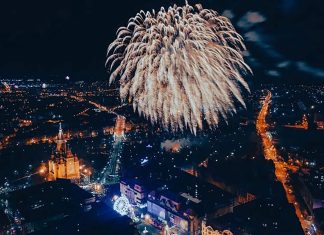 Timișoara întâmpină Anul Nou cu artificii lansate din Parcul Civic. Restricții de trafic în centrul orașului