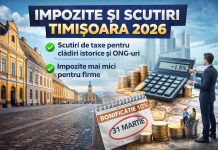 Consilierii locali au aprobat noile impozite pentru 2026 în Timișoara: creșteri semnificative pentru proprietarii de apartamente și clădiri