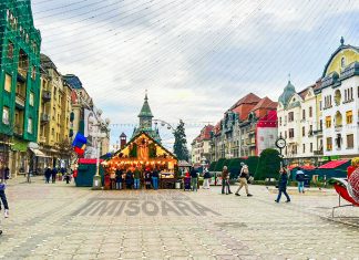 Tur pietonal gratuit de Crăciun la Timișoara: „Turist la tine acasă”, cu plecare de la Castelul Huniade