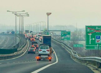 Trafic blocat pe A1, la Margina: coloană de 11 km pe sensul Nădlac – București (video)