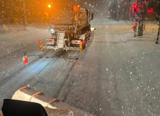 Deszăpezire în Timișoara: 350 de angajați și 20 de utilaje, mobilizate