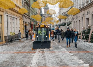 Echipele SaluT intervin în Timișoara după ninsoare. Primăria face apel la prudență în trafic (foto)