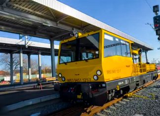 Modernizare în infrastructura feroviară: drezină multifuncțională HDM-21, pusă în funcțiune la Timișoara (video)