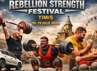 Rebellion Strength Festival aduce la Timiș competiții de Strongman, Powerlifting și Armwrestling