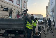 Primăria Timișoara a desființat trei terase ilegale din zona centrală