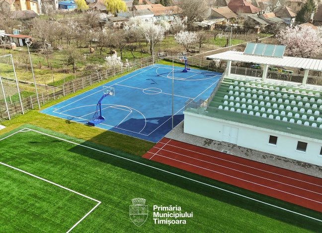 „Vasile Deheleanu”, noua bază sportivă deschisă pentru timișoreni în Mehala (foto)
