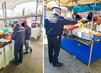 Amenzi de peste 83.000 de lei în piețele din Timișoara. Ce nereguli au descoperit polițiștii locali (foto)